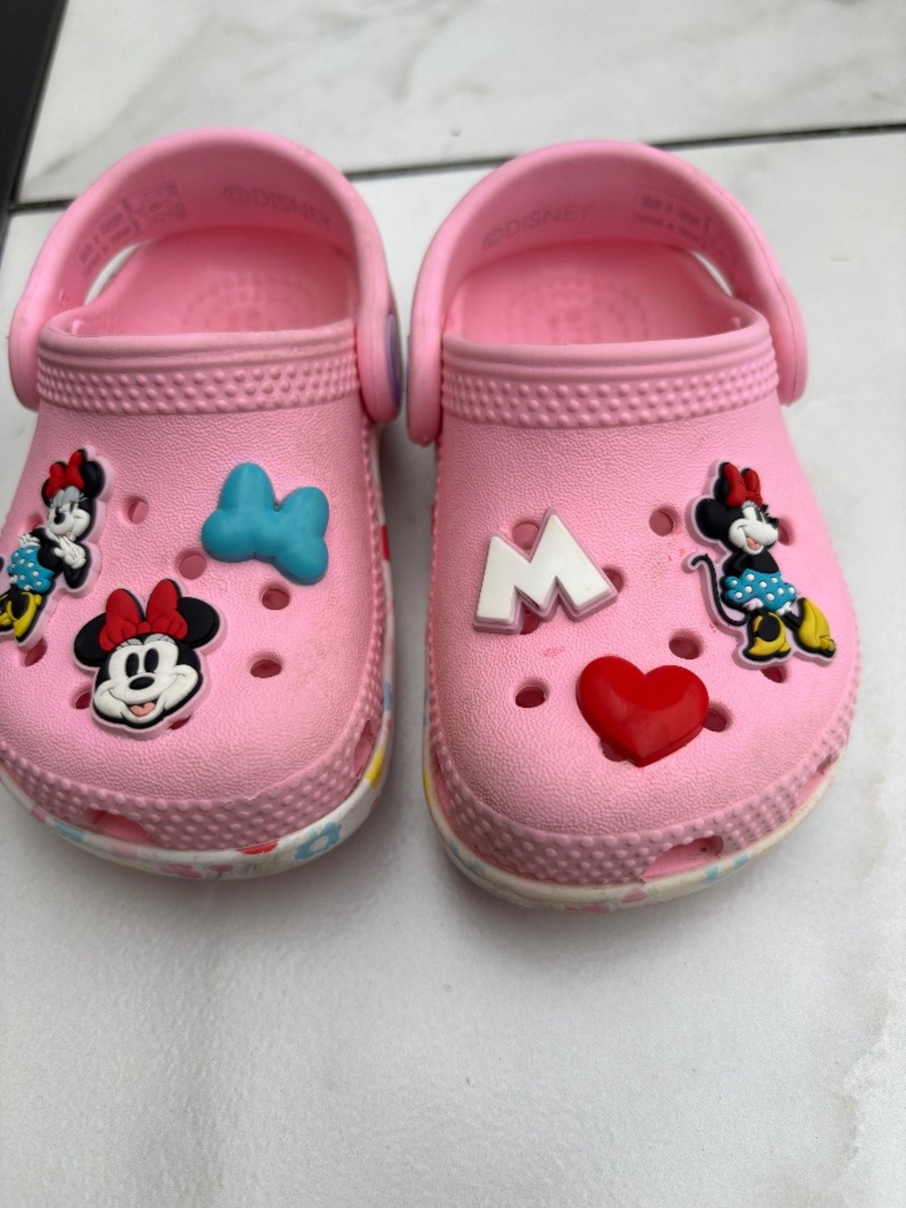 Toddler Girl's Pink Minnie Mouse Crocs Clogs – Size C5